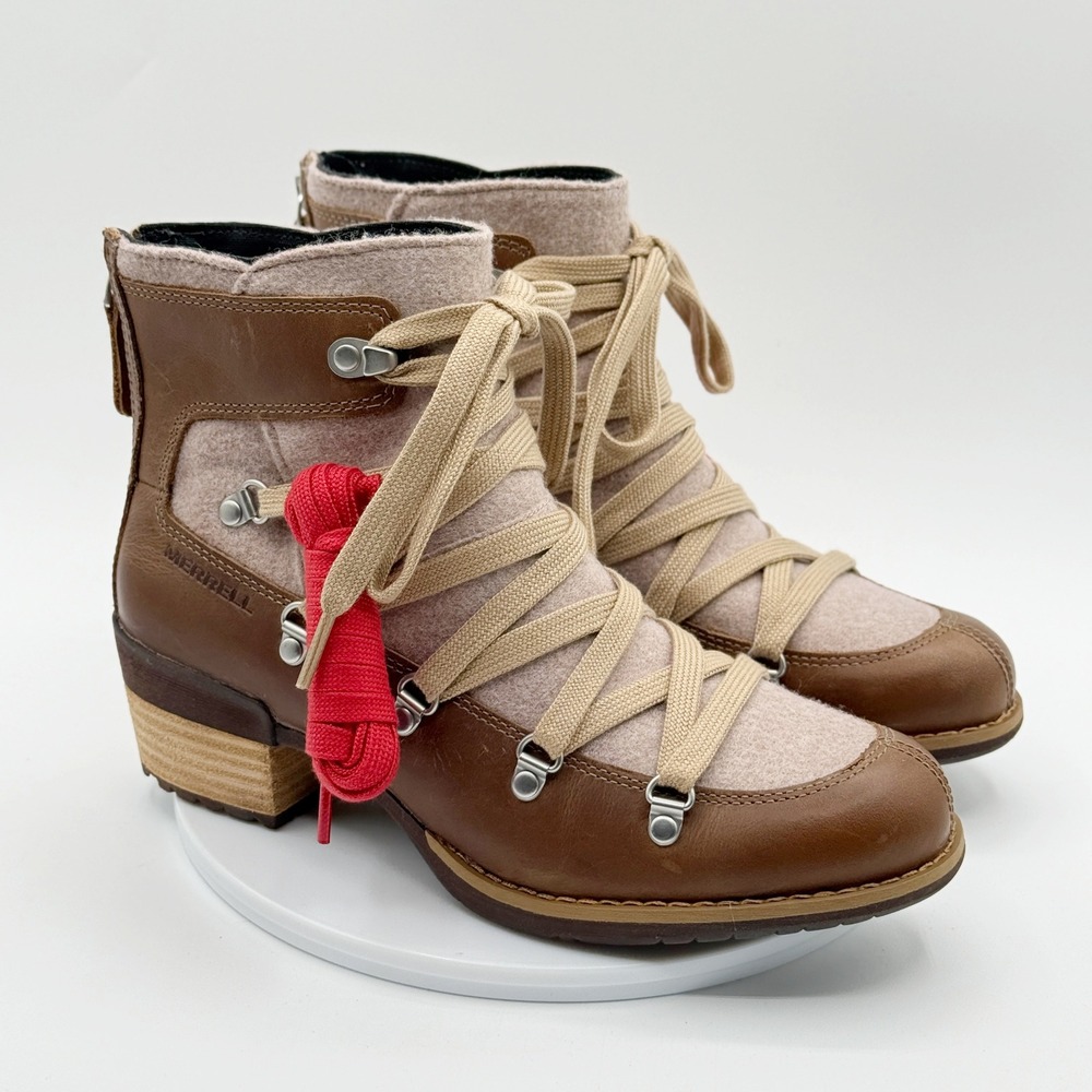 Merrell Shiloh II Boot Size 7 Womens Camel J004422 - NEW no box - Picture 6 of 8